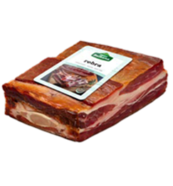 Poitrine de boeuf fumé avec os environ 450g halal Okusi Balkana 1 KG